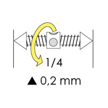 Unterkieferbogenschraube
